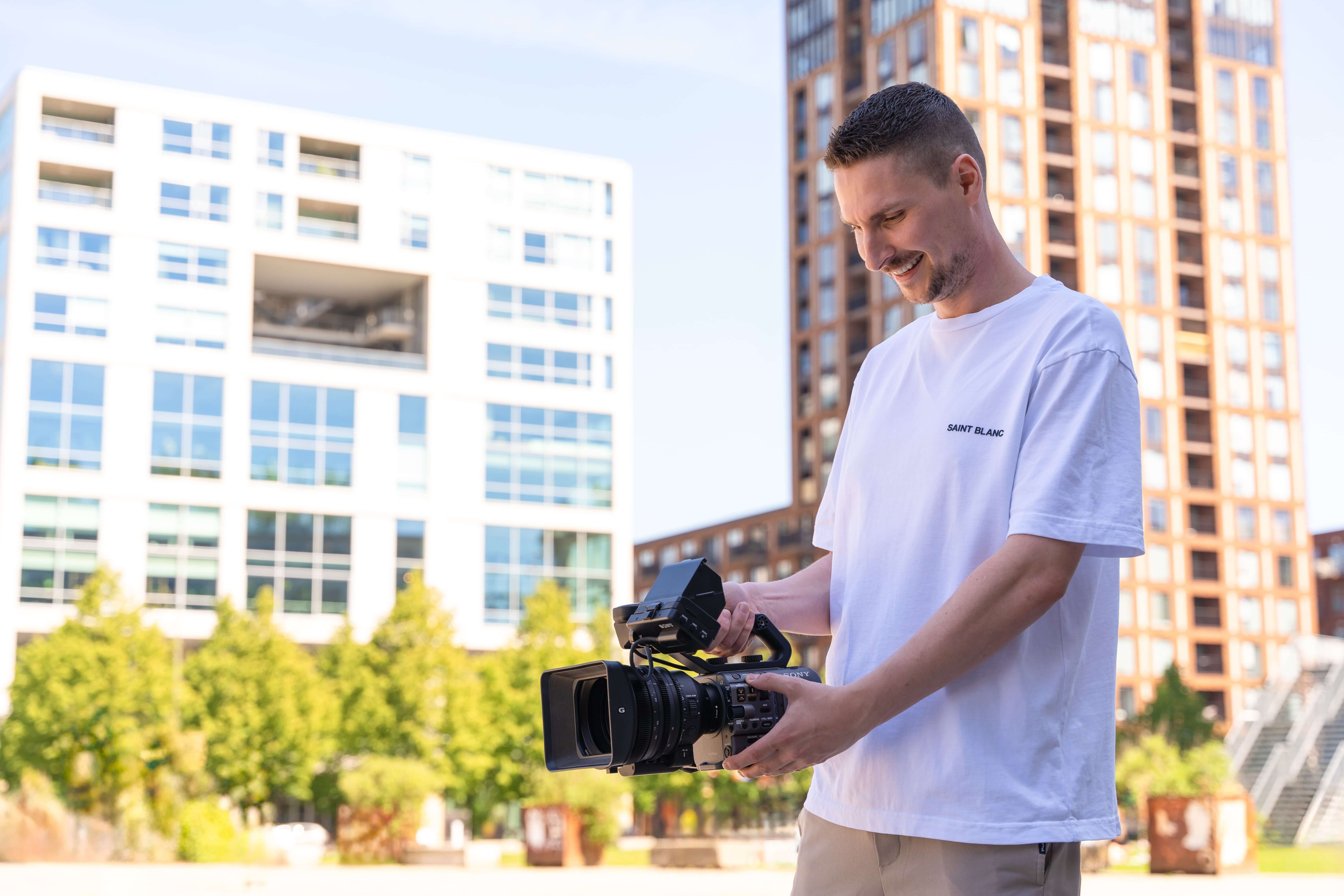 Achter de schermen bij videoproductie